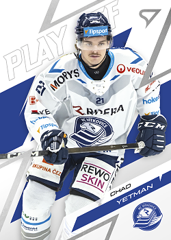 Chad Yetman Vitkovice Tipsport ELH 2025/26 SportZoo Play Off Play Off Base #60