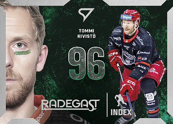 Tommi Kivisto Hradec Kralove Tipsport ELH 2025/26 SportZoo Play Off Radegast Index #RI-06