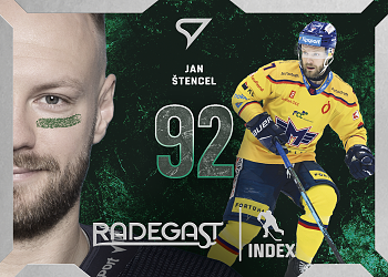 Jan Stencel Ceske Budejovice Tipsport ELH 2025/26 SportZoo Play Off Radegast Index #RI-08