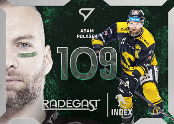 Adam Polasek Litvinov Tipsport ELH 2025/26 SportZoo Play Off Radegast Index #RI-12