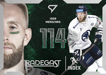 Igor Merezhko Plzen Tipsport ELH 2025/26 SportZoo Play Off Radegast Index #RI-14