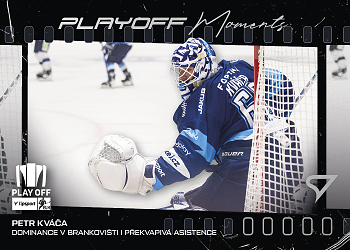 Petr Kvaca Liberec Tipsport ELH 2025/26 SportZoo Play Off Play off Moments #PM-08