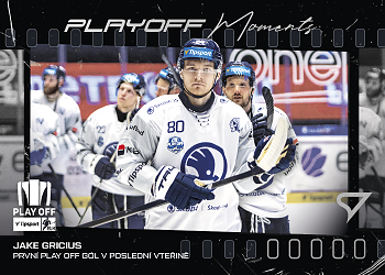 Jake Gricius Plzen Tipsport ELH 2025/26 SportZoo Play Off Play off Moments #PM-11