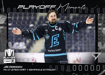 Jiri Cernoch Karlovy Vary Tipsport ELH 2025/26 SportZoo Play Off Play off Moments #PM-16