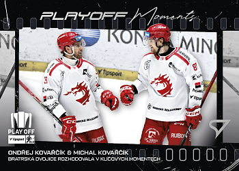 Ondrej Kovarcik & Michal Kovarcik Trinec Tipsport ELH 2025/26 SportZoo Play Off Play off Moments #PM-17