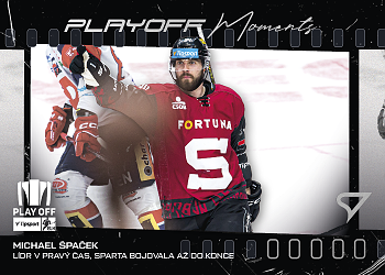 Michael Spacek Sparta Tipsport ELH 2025/26 SportZoo Play Off Play off Moments #PM-19