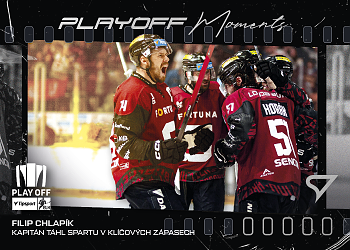 Filip Chlapik Sparta Tipsport ELH 2025/26 SportZoo Play Off Play off Moments #PM-22