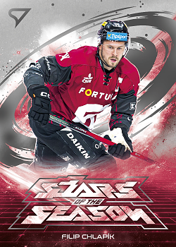 Filip Chlapik Sparta Tipsport ELH 2025/26 SportZoo Play Off Stars of the Season #SS-09