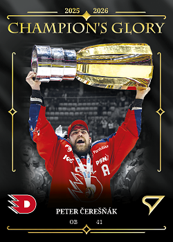 Peter Ceresnak Pardubice Tipsport ELH 2025/26 SportZoo Play Off Champions Glory #CG-2