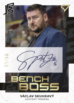 Vaclav Skuhravy Karlovy Vary Tipsport ELH 2022/23 SportZoo 2. serie Bench Boss Auto /60 #BBS-VS