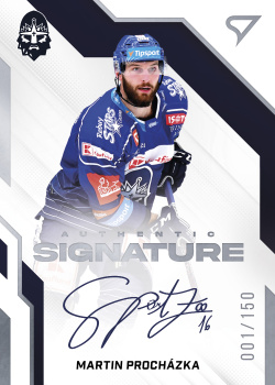 Martin Prochazka Kladno Tipsport ELH 2022/23 SportZoo 2. serie Authentic Signature Level 1 /150 #AS1-PR