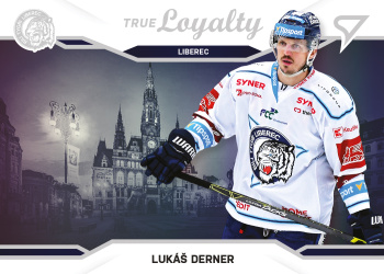 Lukas Derner Liberec Tipsport ELH 2021/22 SportZoo 2. serie True Loyalty #TL-03