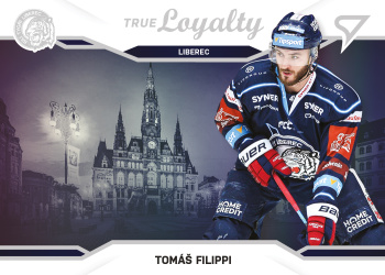 Tomas Filippi Liberec Tipsport ELH 2021/22 SportZoo 2. serie True Loyalty #TL-05