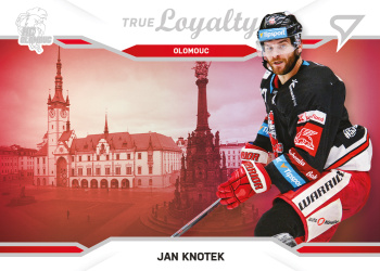 Jan Knotek Olomouc Tipsport ELH 2021/22 SportZoo 2. serie True Loyalty #TL-20