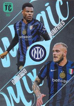 Denzel Dumfries / Federico Dimarco Internazionale Milano Panini Top Class 2025 Magic Mix #222