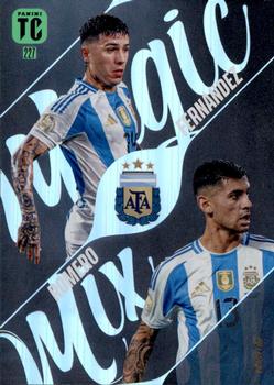 Enzo Fernandez / Cristian Romero Argentina Panini Top Class 2025 Magic Mix #227