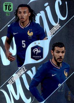 Jules Kounde / Theo Hernandez France Panini Top Class 2025 Magic Mix #230