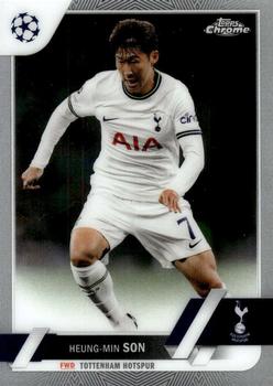 Heung-min Son Tottenham Hotspur Topps UEFA Club Competitions Chrome 2022/23 #5