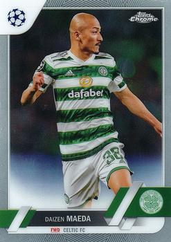 Daizen Maeda Celtic Glasgow Topps UEFA Club Competitions Chrome 2022/23 #31