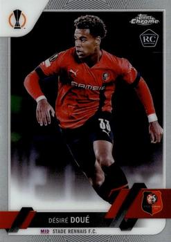 Desire Doue 	Stade Rennes Topps UEFA Club Competitions Chrome 2022/23 #48