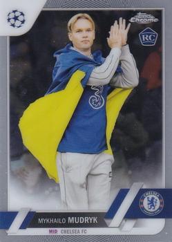 Mykhailo Mudryk Chelsea Topps UEFA Club Competitions Chrome 2022/23 #52