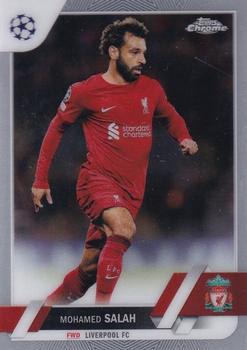 Mohamed Salah Liverpool Topps UEFA Club Competitions Chrome 2022/23 #71