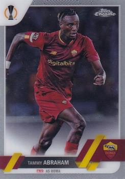 Tammy Abraham AS Roma Topps UEFA Club Competitions Chrome 2022/23 #105