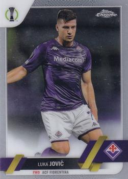 Luka Jovic ACF Fiorentina Topps UEFA Club Competitions Chrome 2022/23 #133
