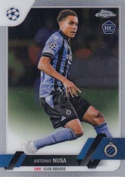 Antonio Nusa Club Brugge Topps UEFA Club Competitions Chrome 2022/23 #140