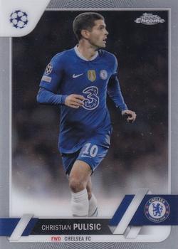 Christian Pulisic Chelsea Topps UEFA Club Competitions Chrome 2022/23 #144