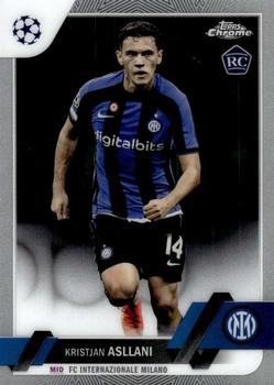 Kristjan Asllani Internazionale Milano Topps UEFA Club Competitions Chrome 2022/23 #150