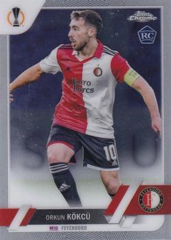 Orkun Kokcu Feyenoord Topps UEFA Club Competitions Chrome 2022/23 #151