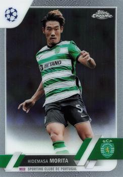 Hidemasa Morita Sporting CP Topps UEFA Club Competitions Chrome 2022/23 #152