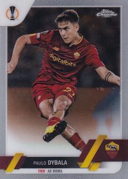 Paulo Dybala AS Roma Topps UEFA Club Competitions Chrome 2022/23 #159