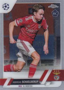 Andreas Schjelderup SL Benfica Topps UEFA Club Competitions Chrome 2022/23 #170