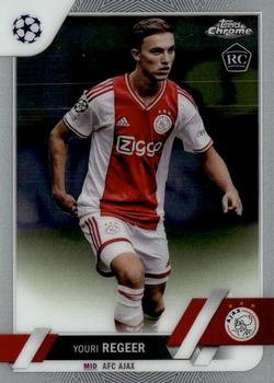 Youri Regeer AFC Ajax Topps UEFA Club Competitions Chrome 2022/23 #179