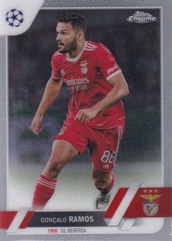 Goncalo Ramos SL Benfica Topps UEFA Club Competitions Chrome 2022/23 #181