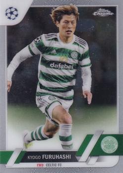 Kyogo Furuhashi Celtic Glasgow Topps UEFA Club Competitions Chrome 2022/23 #183