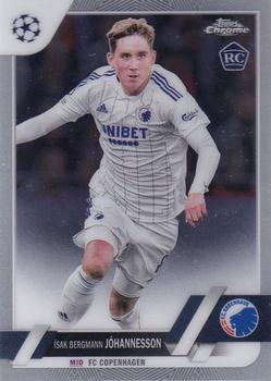 Isak Bergmann Johannesson FC Kobenhavn Topps UEFA Club Competitions Chrome 2022/23 #189