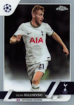 Dejan Kulusevski Tottenham Hotspur Topps UEFA Club Competitions Chrome 2022/23 #191