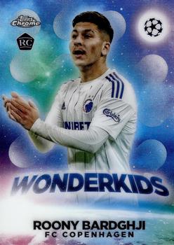 Roony Bardghji FC Kobenhavn Topps UEFA Club Competitions Chrome 2022/23 Wonderkids #W-13