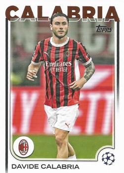 Davide Calabria A.C. Milan Topps UEFA Club Competitions 2024/25 #82