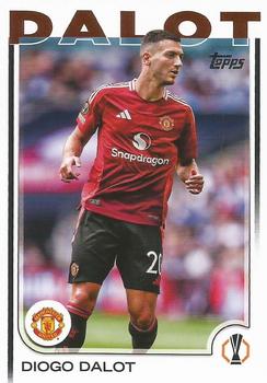 Diogo Dalot Manchester United Topps UEFA Club Competitions 2024/25 #83