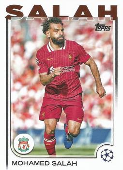 Mohamed Salah Liverpool Topps UEFA Club Competitions 2024/25 #87