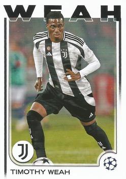 Timothy Weah Juventus FC Topps UEFA Club Competitions 2024/25 #88