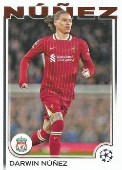 Darwin Nunez Liverpool Topps UEFA Club Competitions 2024/25 #89