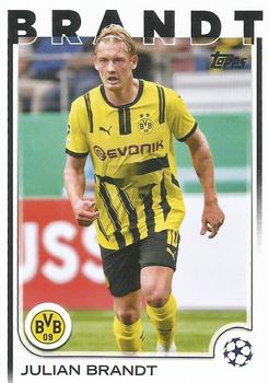 Julian Brandt Borussia Dortmund Topps UEFA Club Competitions 2024/25 #90