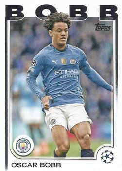 Oscar Bobb Manchester City Topps UEFA Club Competitions 2024/25 #91