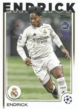 Endrick Real Madrid Topps UEFA Club Competitions 2024/25 #100