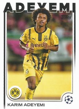 Karim Adeyemi Borussia Dortmund Topps UEFA Club Competitions 2024/25 #105